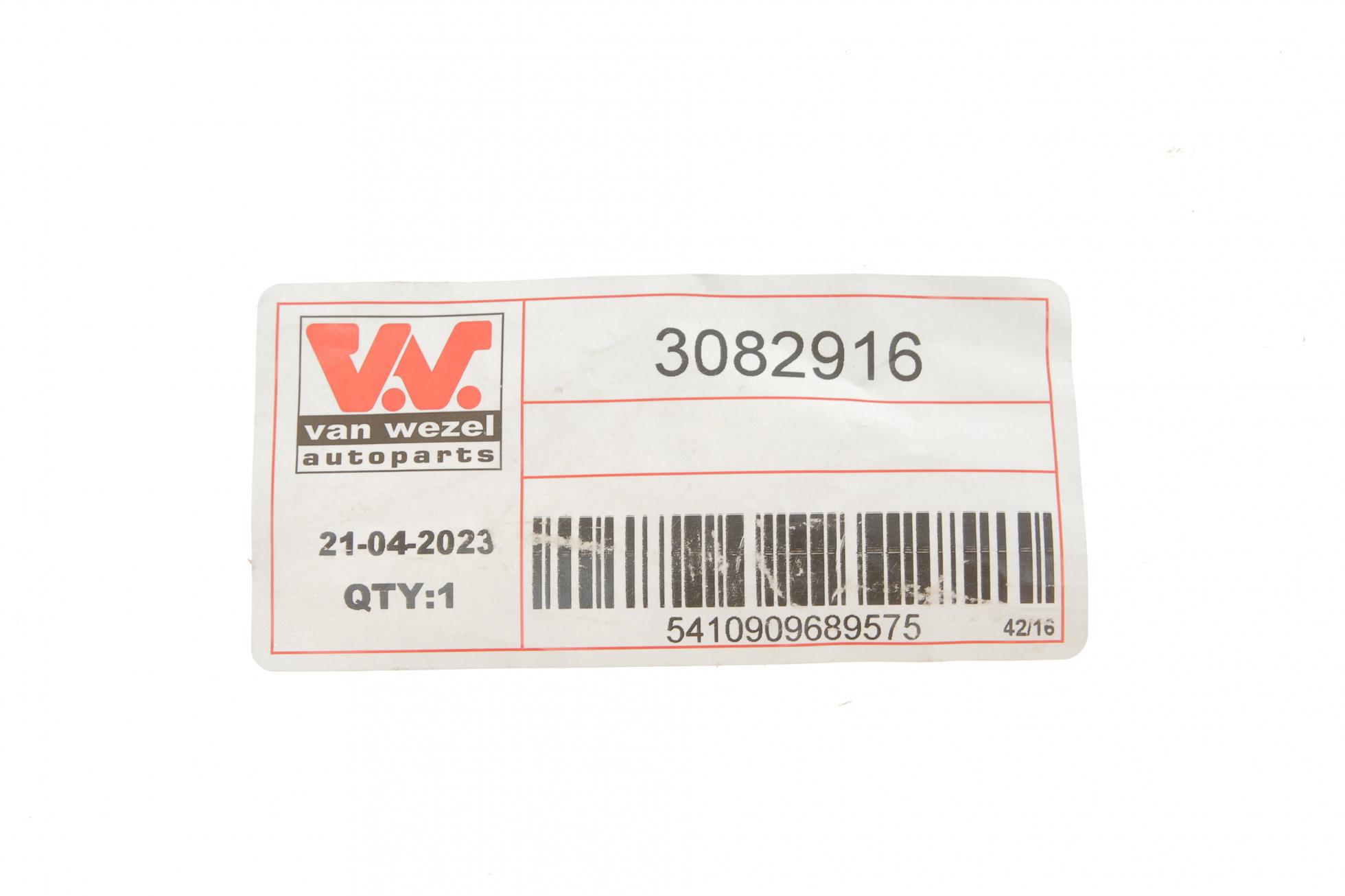 3082916 VAN WEZEL